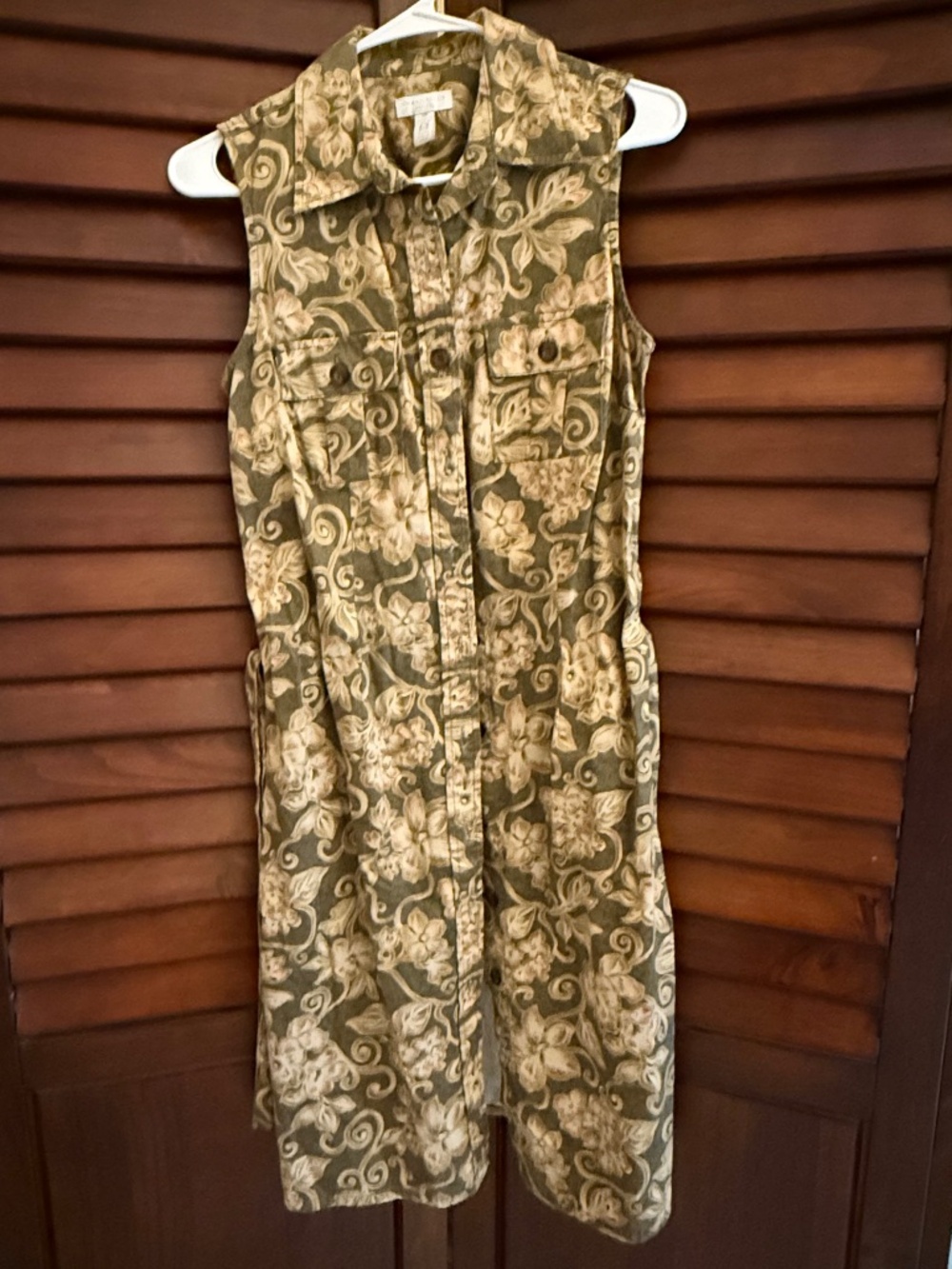 CHARTER CLUB 10 PETITE SHIRT DRESS